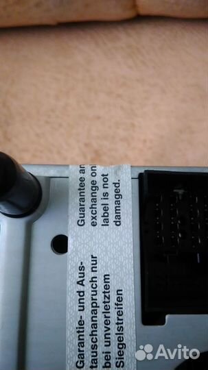 Штатное головное устройство opel зафира б