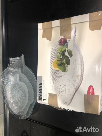 Тарелки рыбки