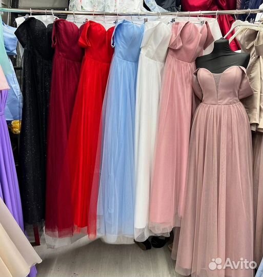 Вечернее платье в пол