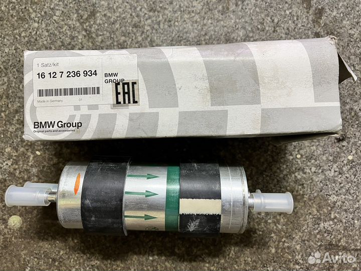 Топливный фильтр BMW 16127236934