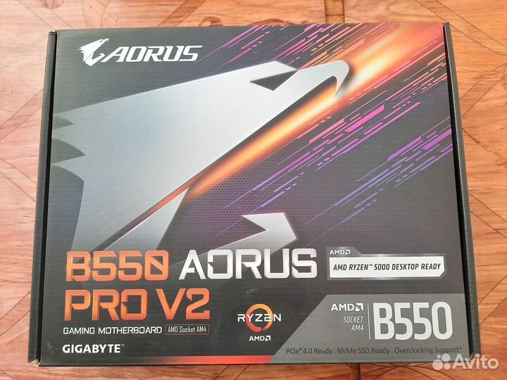 Материнская плата Gigabyte B550 Aorus PRO V2