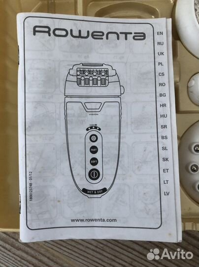 Насадки для эпилятора Rowenta