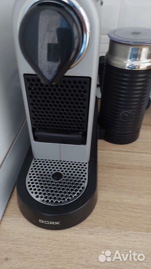 Кофемашина bork капсульная nespresso