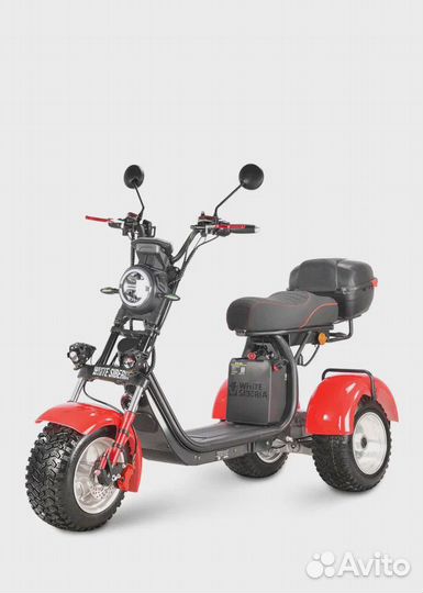 Электротрицикл white siberia ikra 5000W