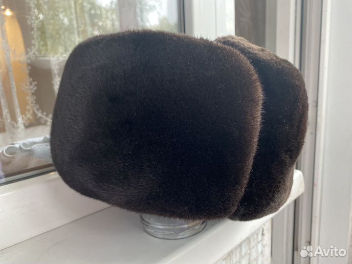 Мужская шапка зимняя ушанка