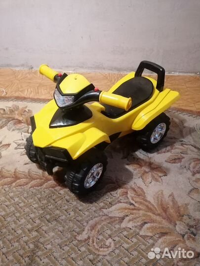 Детский квадроцикл бу, музыкальный