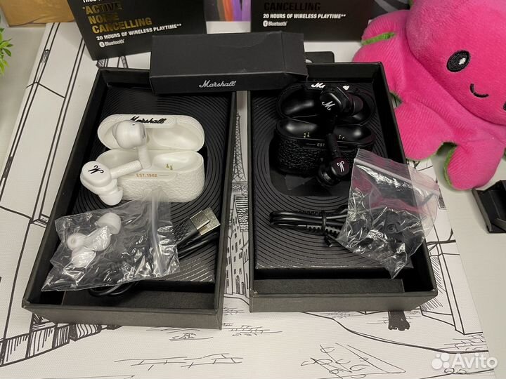 Наушники marshall motif anc