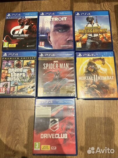 Игры на приставку ps4