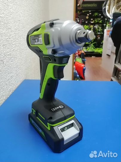 Гайковерт ударный аккумуляторный Greenworks GD24IW