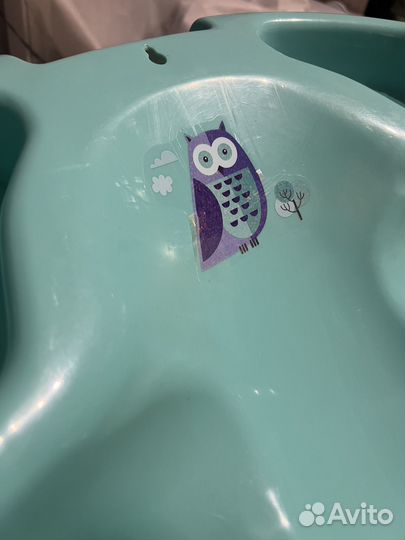 Ванночка для купания с горкой