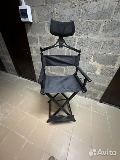 Стул для визажиста бровиста складной