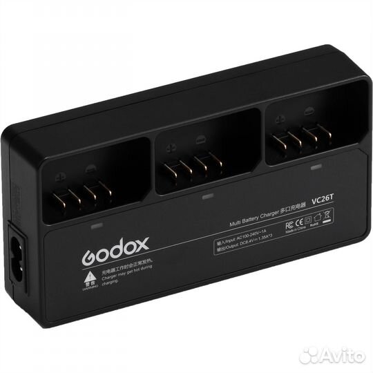 Зарядное устройство Godox VC26T Multi для VB26 нов