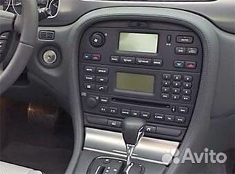 Рамка jaguar X-tipe 02+, S-tipe 00+ 2/1din