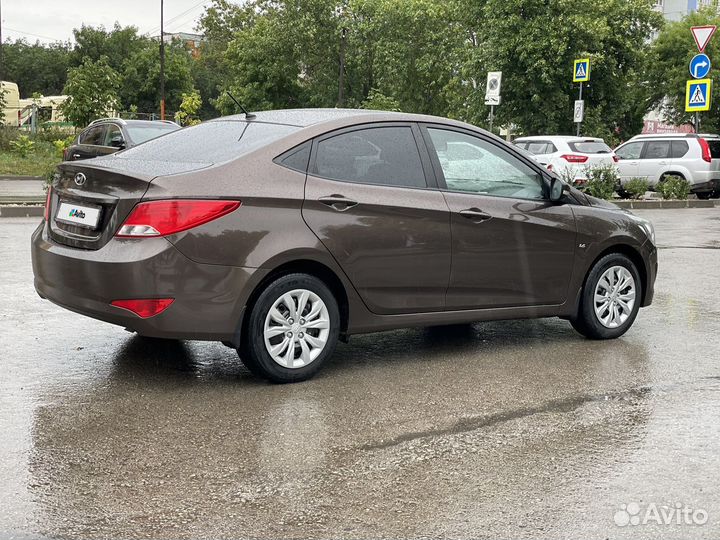 Hyundai Solaris 1.6 МТ, 2016, 97 000 км