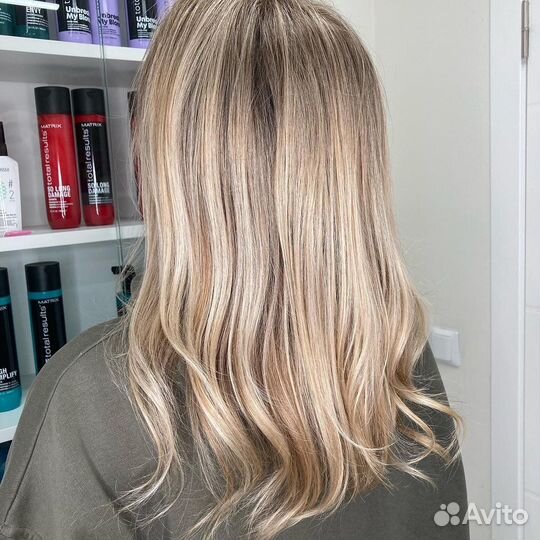 Любое сложное окрашивание волос+стрижка+уход