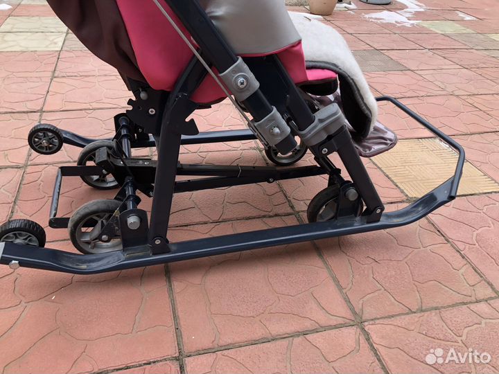 Коляска санки