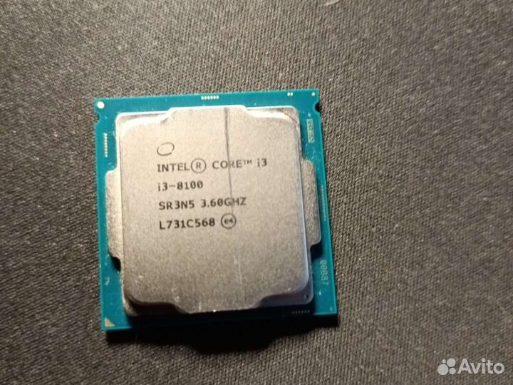 Процессор i3 8100