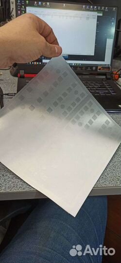 Защитная пленка-наклейка. лот для Авито доставки