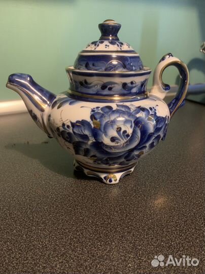 Заварочный чайник Гжель