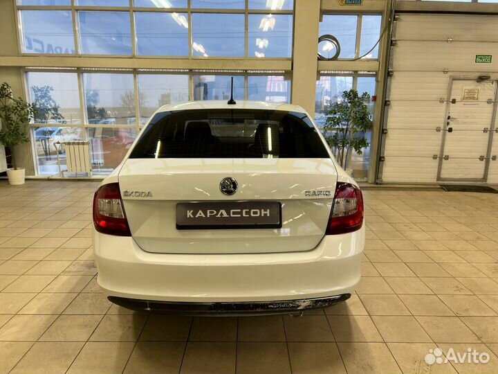 Skoda Rapid 1.6 МТ, 2018, 114 000 км