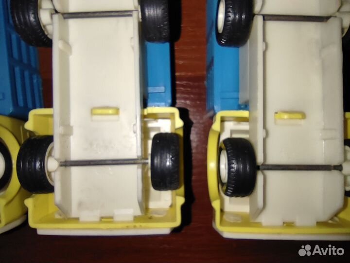 Машинка игрушка детская СССР колкий пластик 10шт