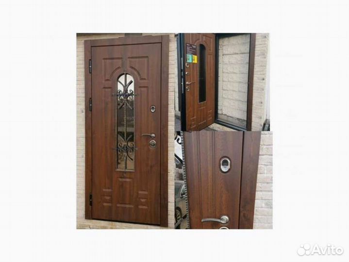 Входная дверь Лацио 3К Винорит Темный дуб