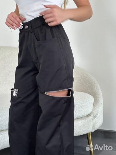 Брюки Chrome Hearts карго