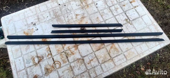 Накладки порога декоративные Фольксваген Туарег