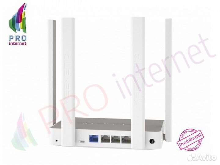 Беспроводной роутер keenetic Air, серый (kn-1610)