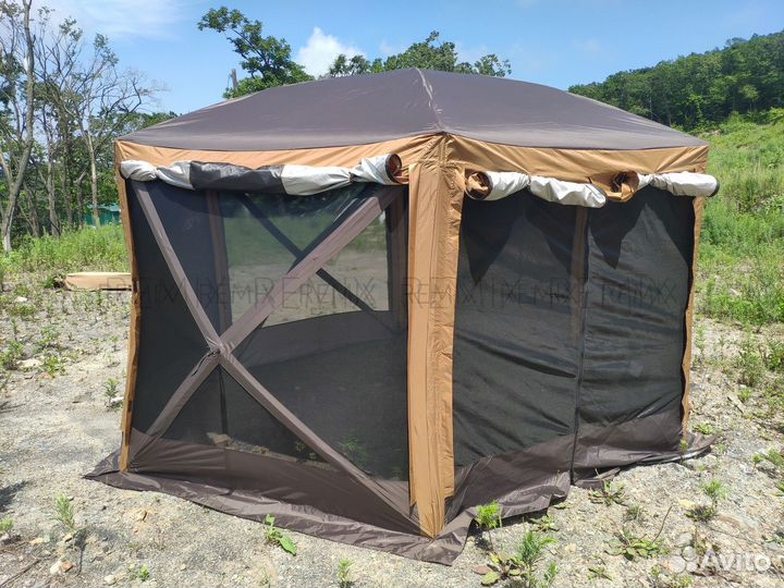 Шатер-полуавтомат + пол 365*320*225см арт. 6601
