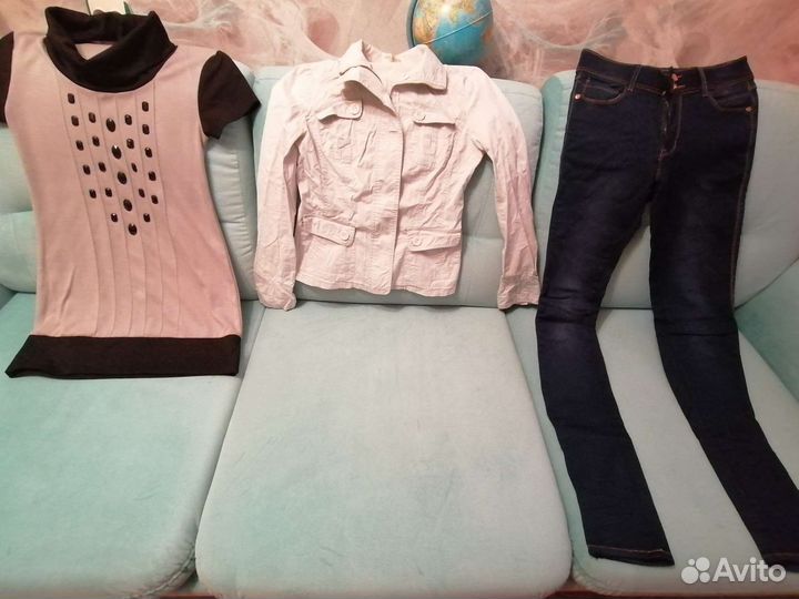 Пакет из 5 предметов женск.одежды на 42-44 разм