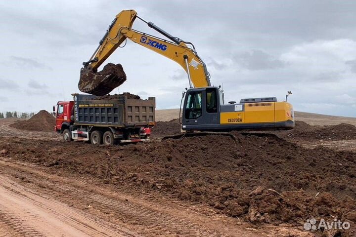 Гусеничный экскаватор XCMG XE370CA, 2023