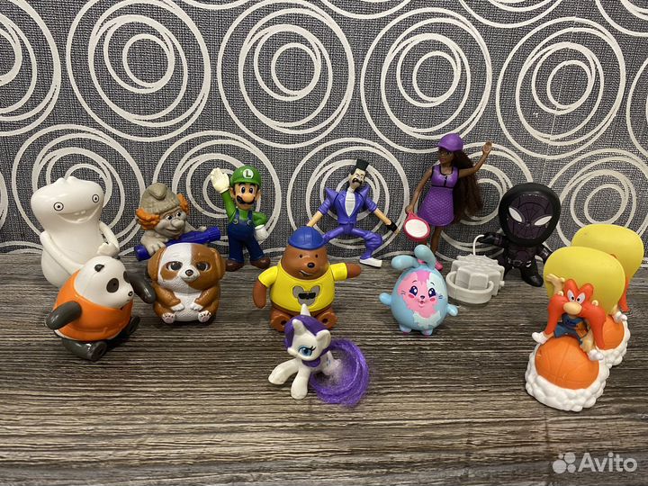 Игрушки из макдональдса