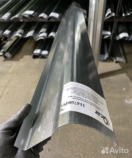 Порог левый Hyundai Solaris 2011-2017 (1мм)