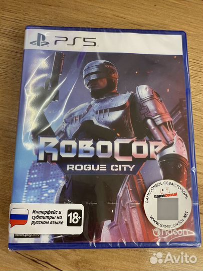 RoboCop: Rogue City диск для PS5 новый