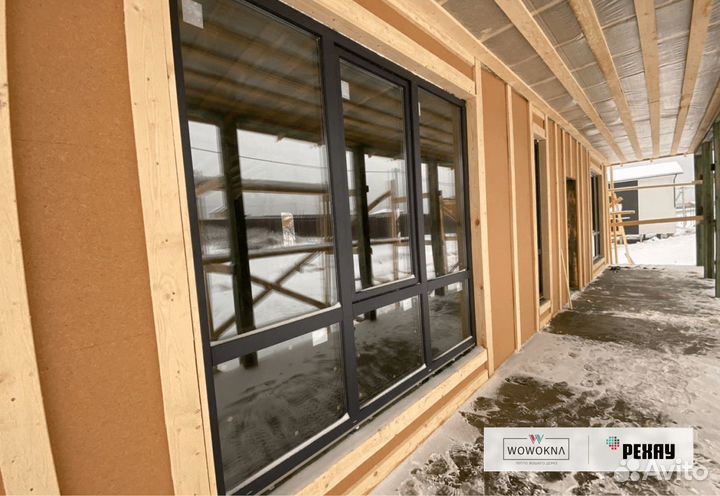 Панорамное остекление Rehau