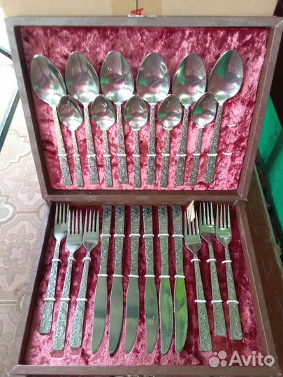 Набор столовых приборов СССР нержавейка