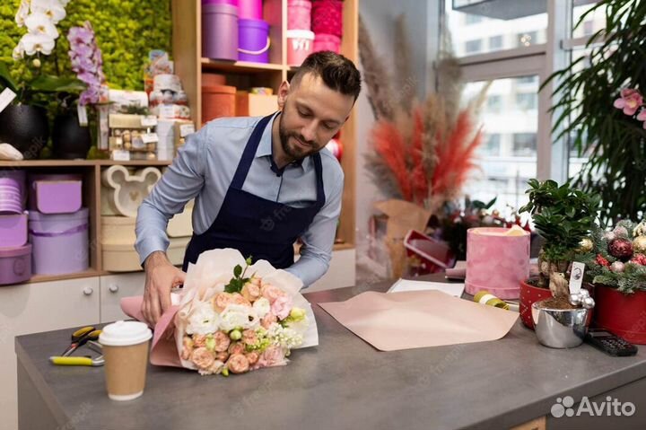 Цветочный интернет-магазин в аренду под ключ