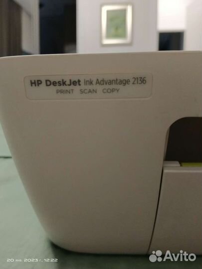 Принтер мфу HP DeskJet Ink Advantage 2136