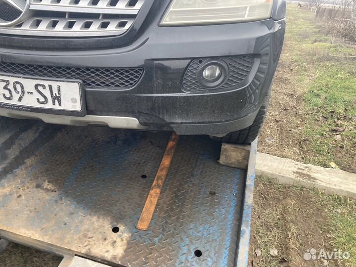 Передний бампер Mercedes ml164 дорестайлинг