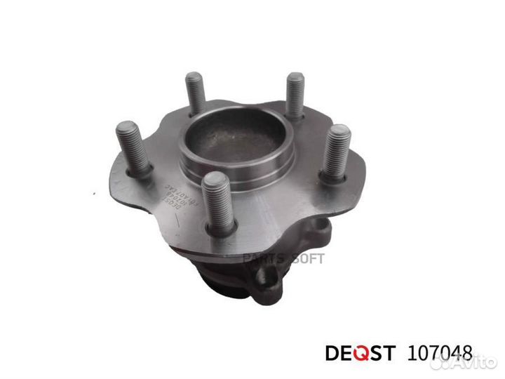 Deqst 107048 Ступица с подшипником в сборе задняя nissan qashqai J10E 2006 - 2013