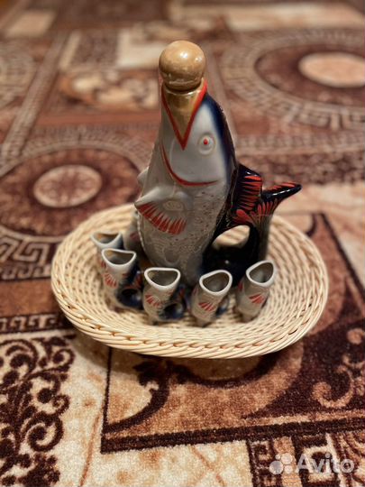 Графин с рюмками с СССР