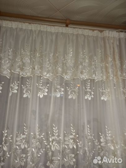 Шторы и тюль в комплекте