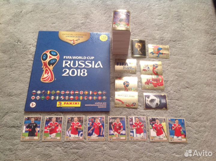 Panini чемпионат мира 2018 fifa