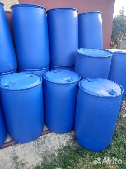 Бочка пластиковая пищевая 229 литра