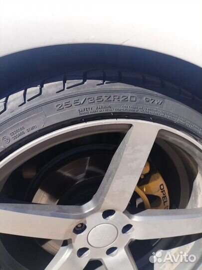 Диски vossen r20 с резиной 235/55z