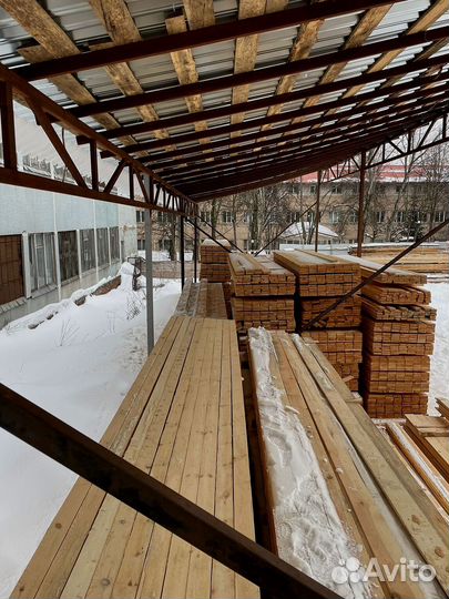 Брус, доска обрезная