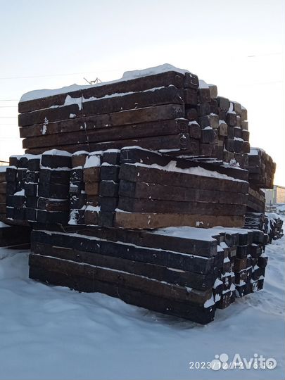 Шпала б/у.Доставка