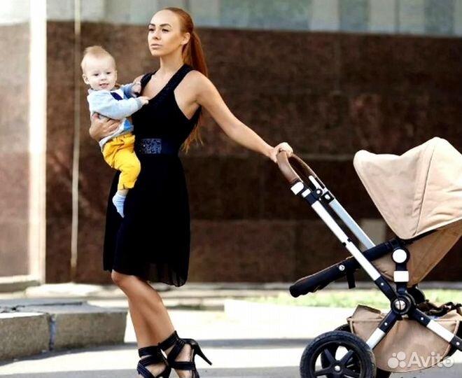 Коляска 3 в 1 для активных родителей