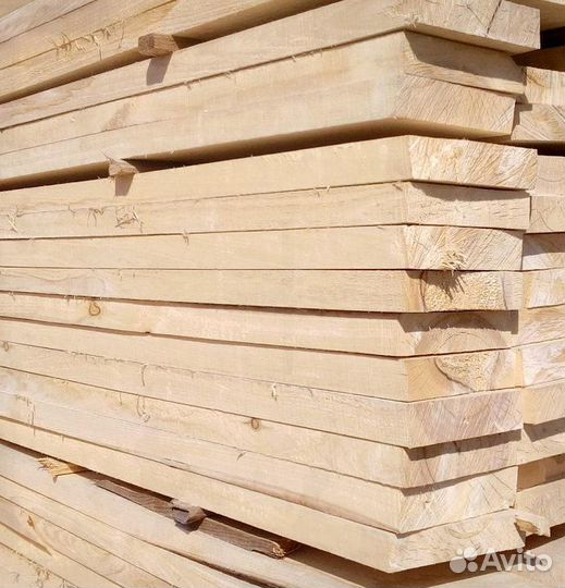 Доска обрезная 1-2 сорт